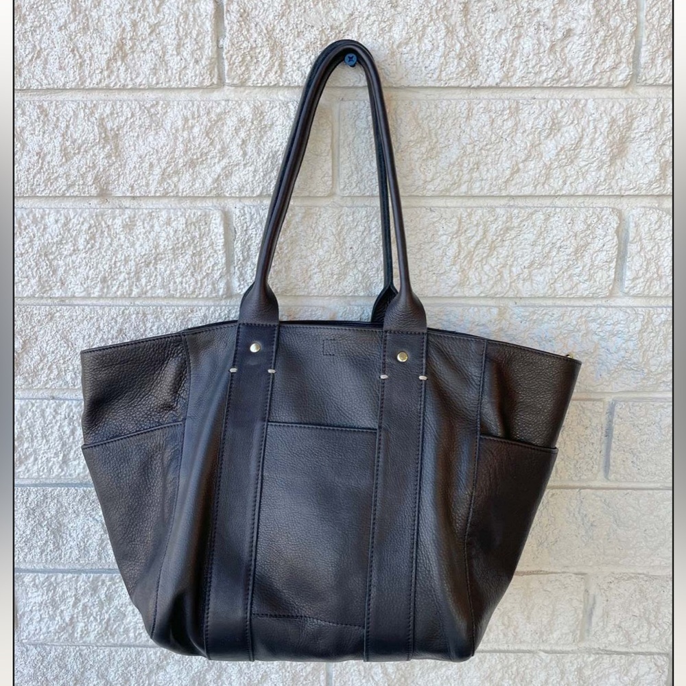 Clare V. Le box Tote - Lamba Black